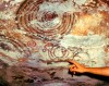 Pictografías en la Cueva de Punta del Este.