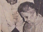 Evangelina Cossio con su esposo Miguel Romero en 1972